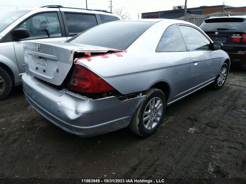 2003 Honda Civic Cpe Lx VIN: 1HGEM22533L800245 Lot: 11863949