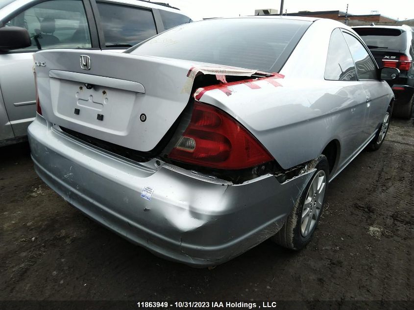 2003 Honda Civic Cpe Lx VIN: 1HGEM22533L800245 Lot: 11863949