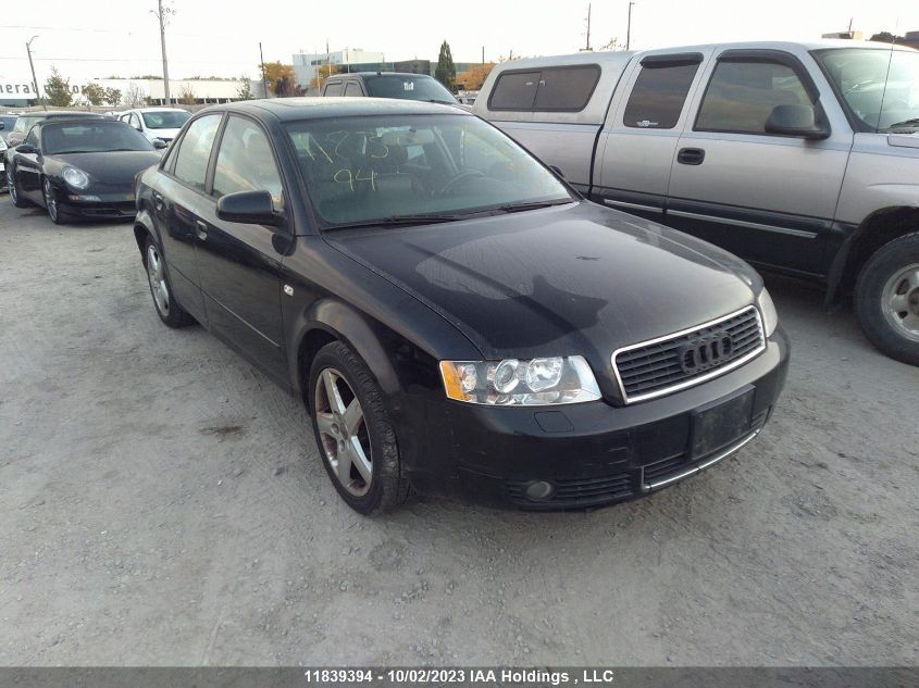 2005 Audi A4 1.8T VIN: WAULC68E35A124365 Lot: 11839394X