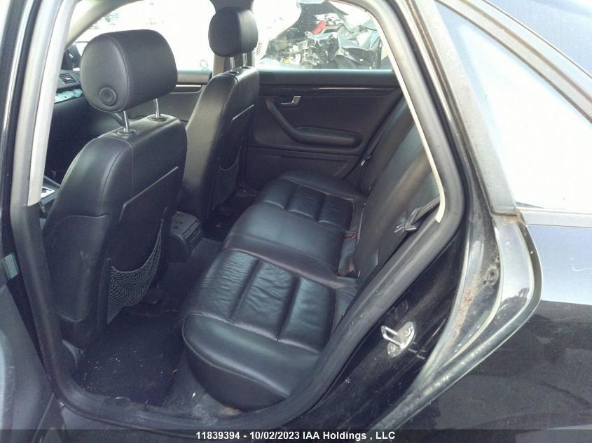 2005 Audi A4 1.8T VIN: WAULC68E35A124365 Lot: 11839394X