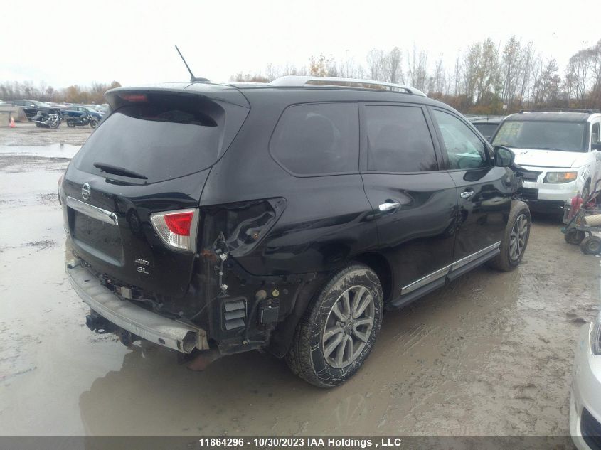 2016 Nissan Pathfinder S/Sv/Sl/Platinum VIN: 5N1AR2MM4GC649615 Lot: 11864296