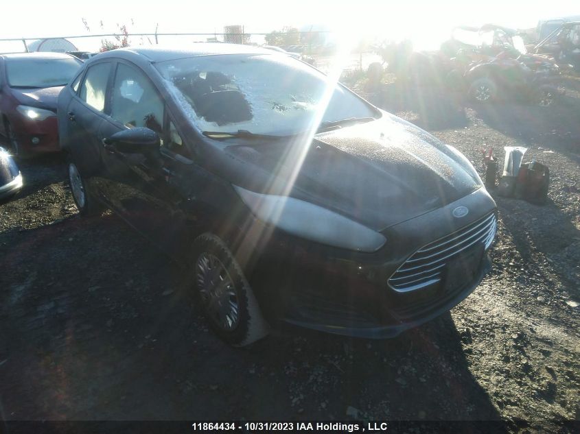 2014 Ford Fiesta S VIN: 3FADP4AJ8EM198459 Lot: 11864434