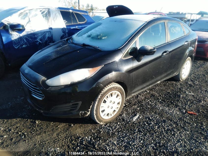 2014 Ford Fiesta S VIN: 3FADP4AJ8EM198459 Lot: 11864434