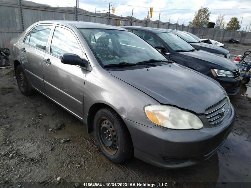 2004 Toyota Corolla Ce VIN: 2T1BR32EX4C833129 Lot: 11864564