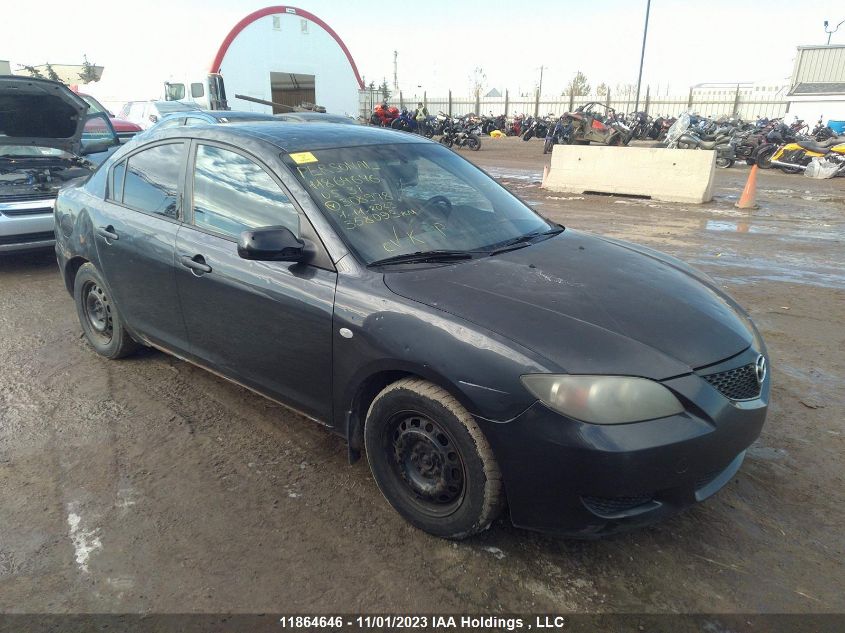 2005 Mazda 3 I VIN: JM1BK12F651308978 Lot: 11864646