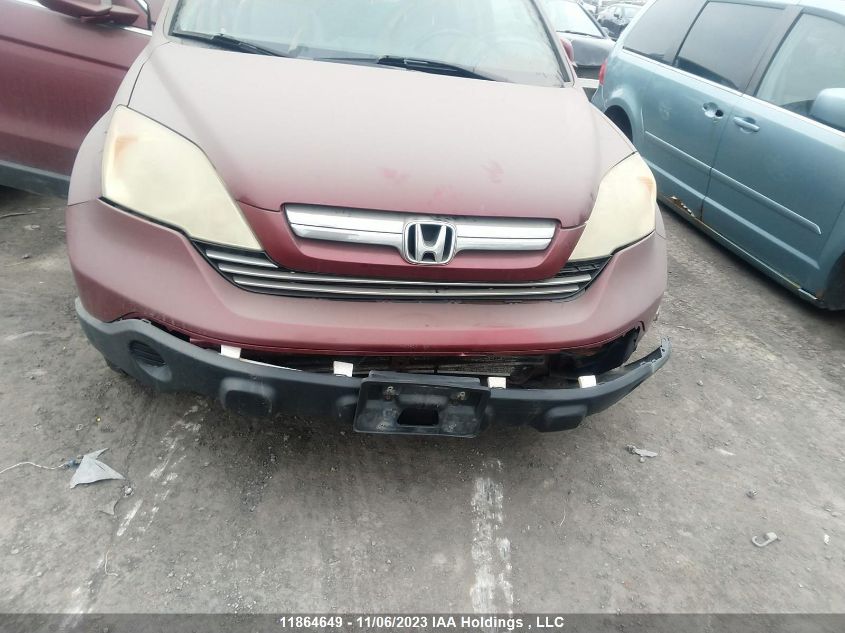 2007 Honda Cr-V Ex-L VIN: 5J6RE48737L808301 Lot: 11864649