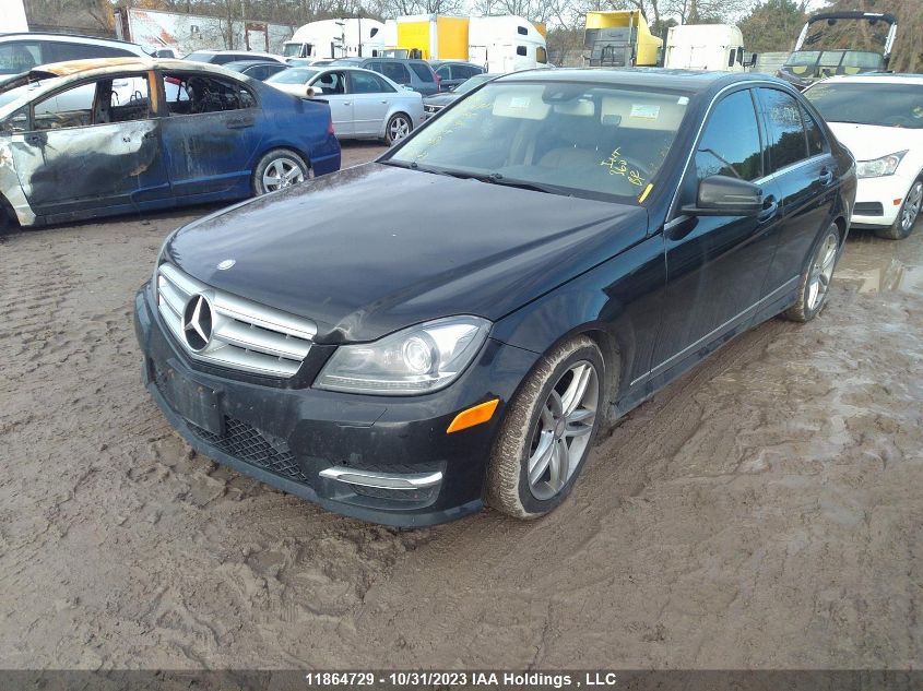 2013 Mercedes-Benz C 300 4Mati VIN: WDDGF8AB7DA810095 Lot: 11864729