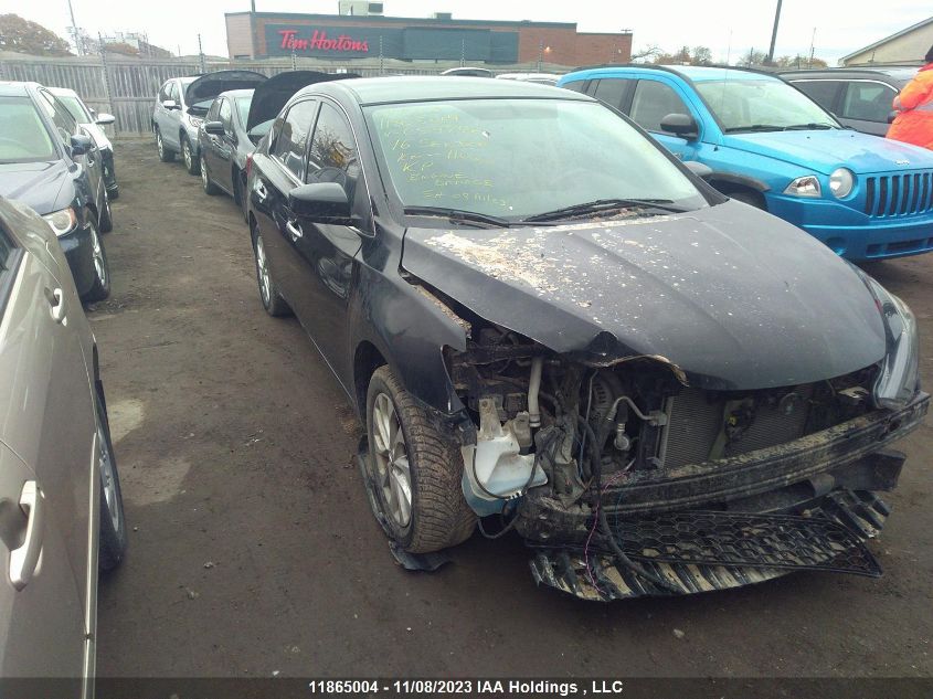 2016 Nissan Sentra Sv/S/Sr/Sl VIN: 3N1AB7AP9GL659746 Lot: 11865004