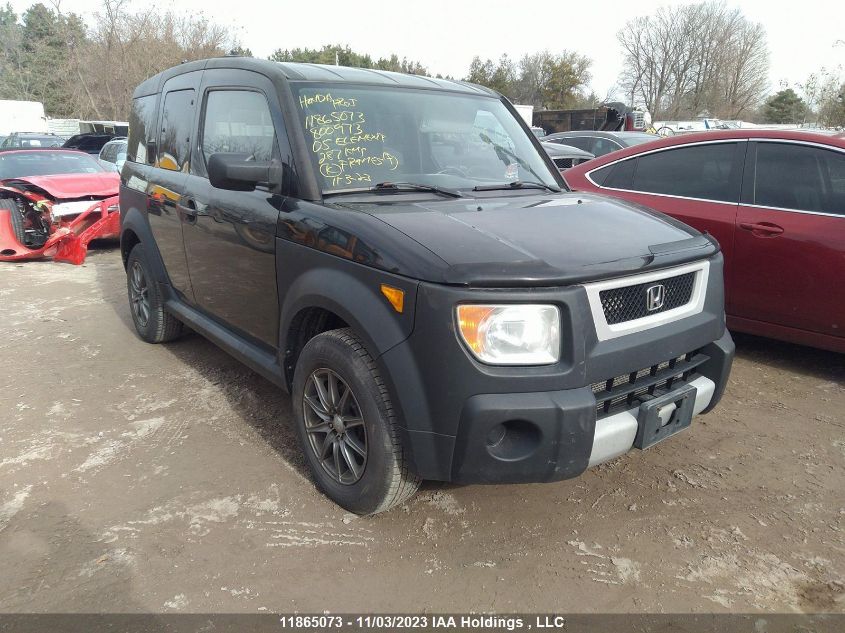 2005 Honda Element Y Pkg VIN: 5J6YH17625L800973 Lot: 11865073