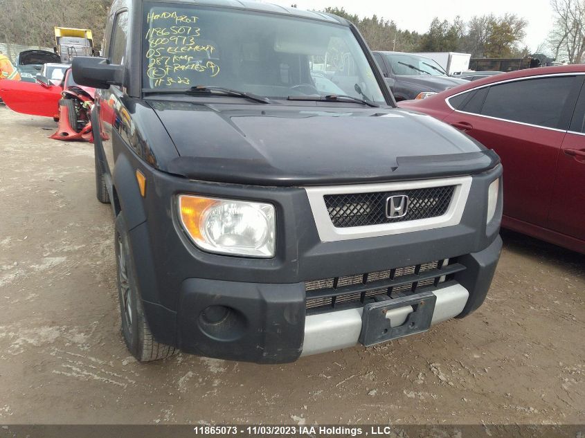 2005 Honda Element Y Pkg VIN: 5J6YH17625L800973 Lot: 11865073