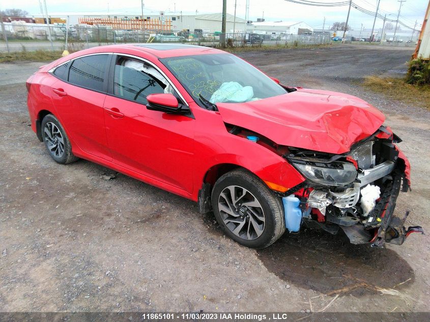 2019 Honda Civic Sedan Ex VIN: 2HGFC2F74KH022861 Lot: 11865101