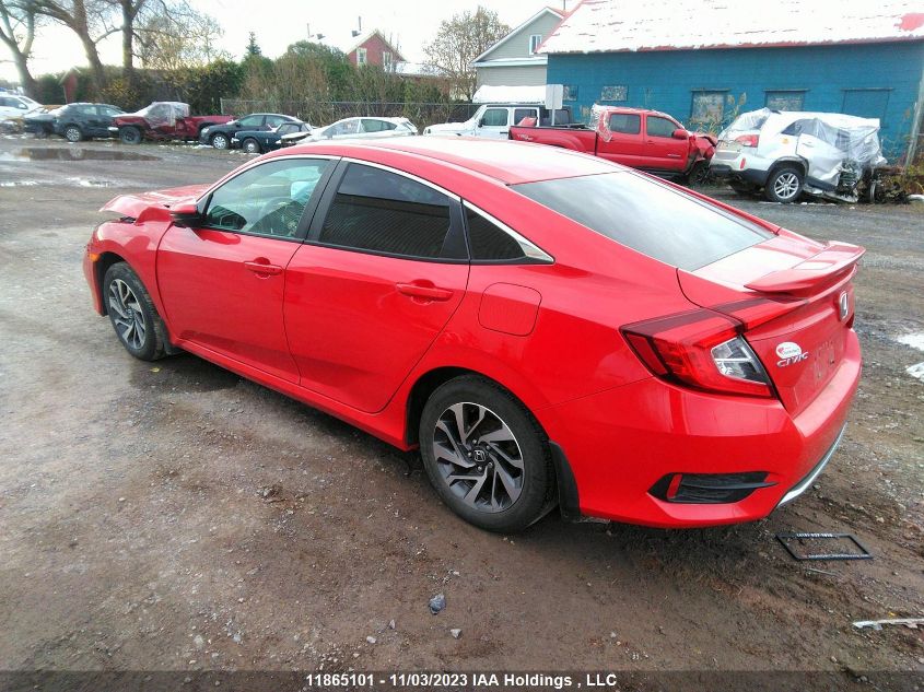 2019 Honda Civic Sedan Ex VIN: 2HGFC2F74KH022861 Lot: 11865101