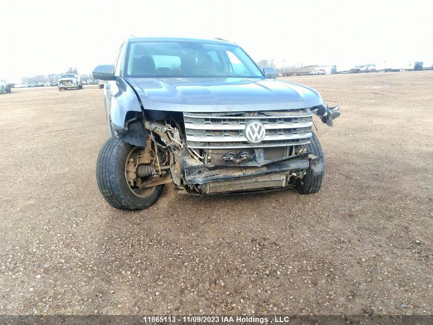 2018 Volkswagen Atlas Trendline VIN: 1V2HR2CA1JC588742 Lot: 11865113