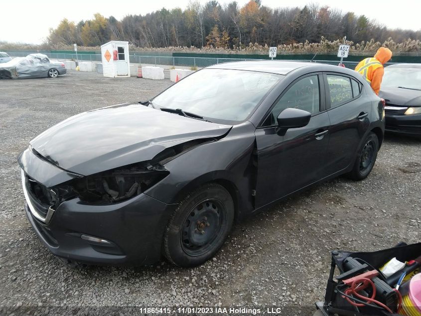 2017 Mazda Mazda3 Gx VIN: 3MZBN1K78HM145075 Lot: 11865415