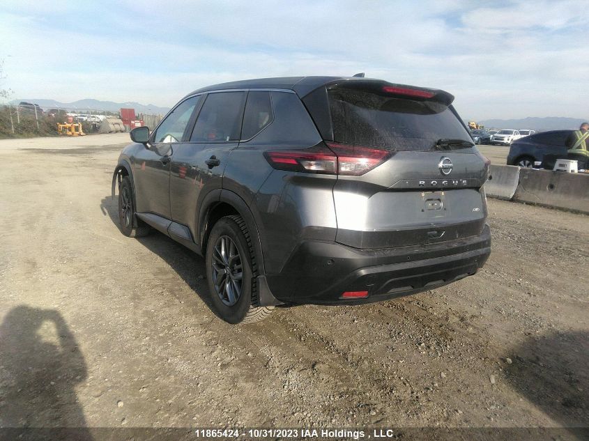 2021 Nissan Rogue S VIN: 5N1AT3AB6MC714390 Lot: 11865424