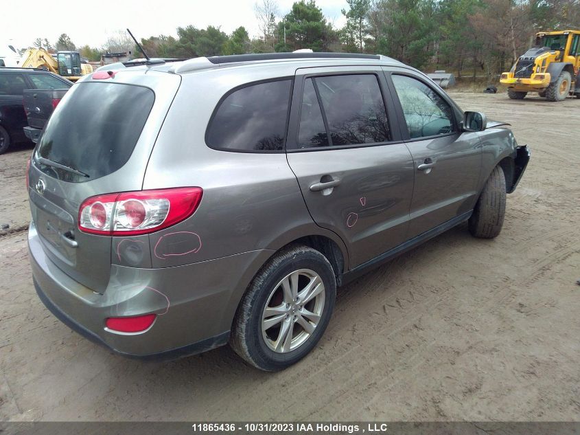 2012 Hyundai Santa Fe Gl Premium VIN: 5XYZG3AB3CG145116 Lot: 11865436