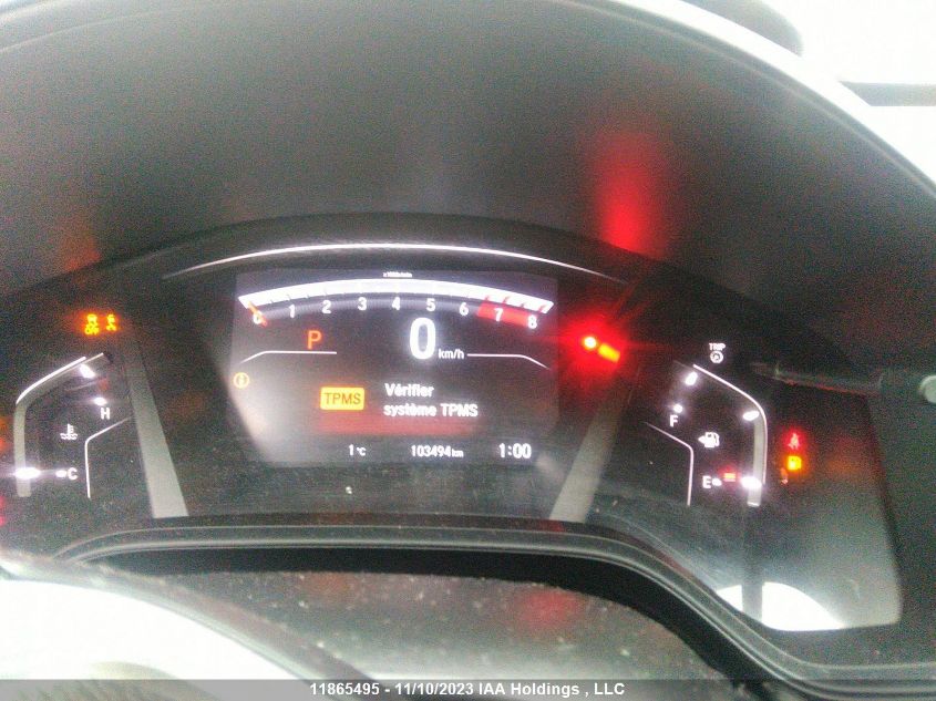 2019 Honda Cr-V Lx VIN: 2HKRW1H37KH003445 Lot: 11865495