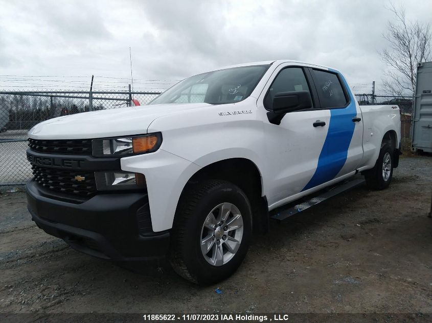 2021 Chevrolet Silverado K1500 VIN: 1GCUYAEF0MZ255505 Lot: 11865622