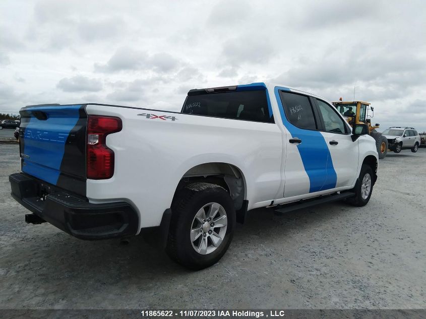 2021 Chevrolet Silverado K1500 VIN: 1GCUYAEF0MZ255505 Lot: 11865622