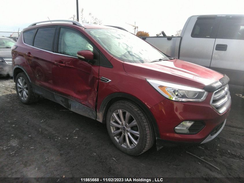 2017 Ford Escape Titanium VIN: 1FMCU9J96HUA71089 Lot: 11865668