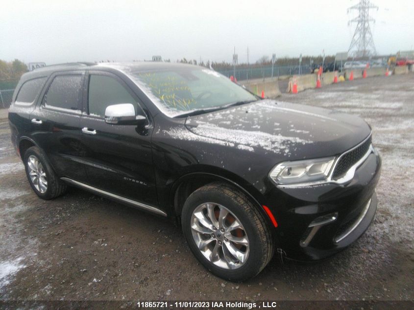 2021 Dodge Durango Citadel VIN: 1C4RDJEG8MC694478 Lot: 11865721