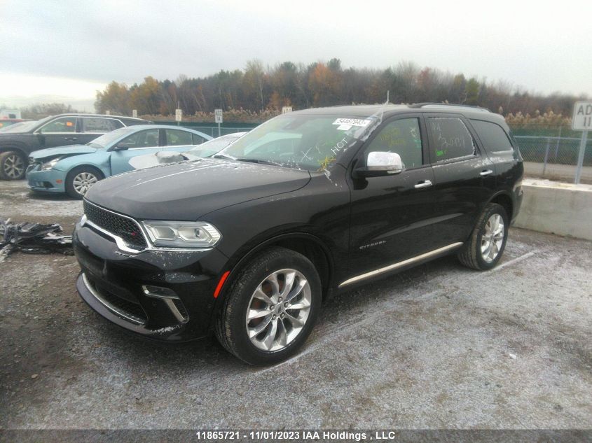 2021 Dodge Durango Citadel VIN: 1C4RDJEG8MC694478 Lot: 11865721