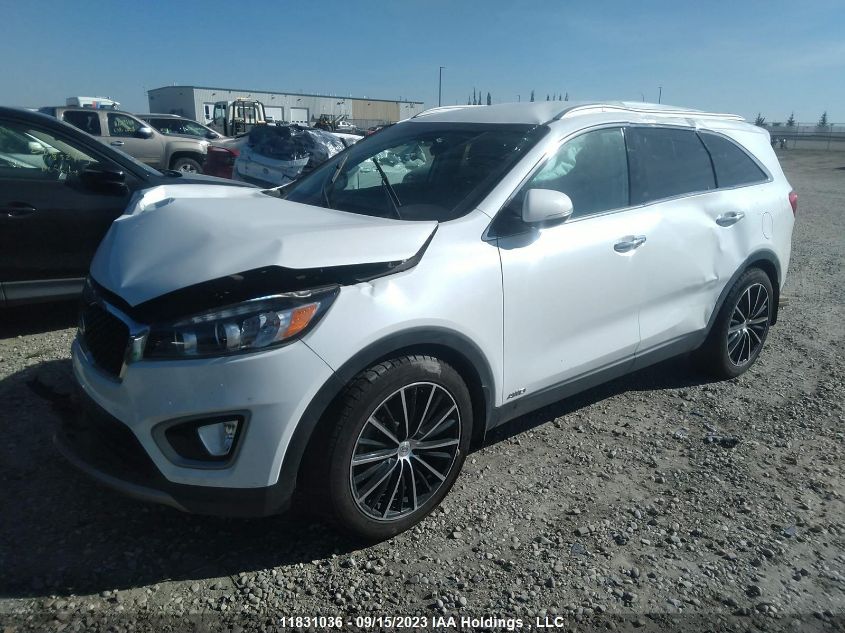 2018 Kia Sorento Ex Turbo VIN: 5XYPHDA10JG366557 Lot: 11831036X