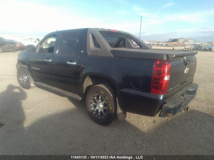 2007 Chevrolet Avalanche Ls/Lt1/Lt2/Lt3 VIN: 3GNEC12J37G287825 Lot: 11845135X