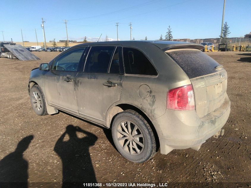 2013 Ford Edge Sel VIN: 2FMDK4JC9DBC39526 Lot: 11851368X