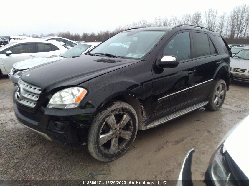 2009 Mercedes-Benz M-Class 3.5L VIN: 4JGBB86E29A497852 Lot: 11866017