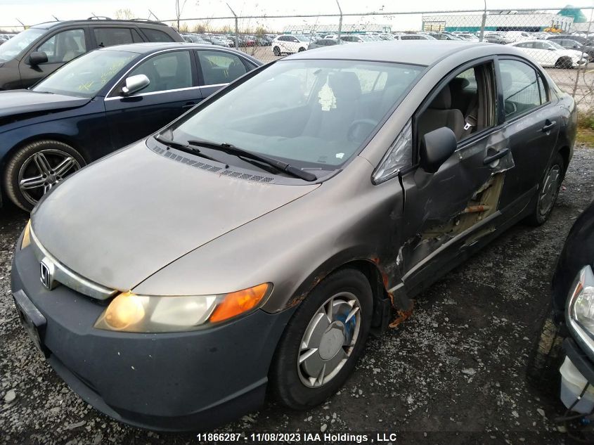 2008 Honda Civic Sdn Dx-G VIN: 2HGFA164X8H103572 Lot: 11866287