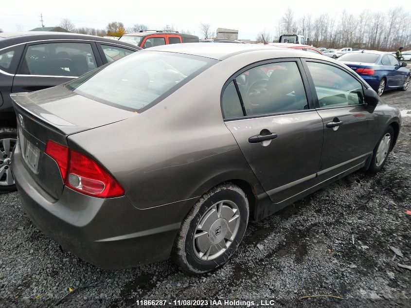 2008 Honda Civic Sdn Dx-G VIN: 2HGFA164X8H103572 Lot: 11866287