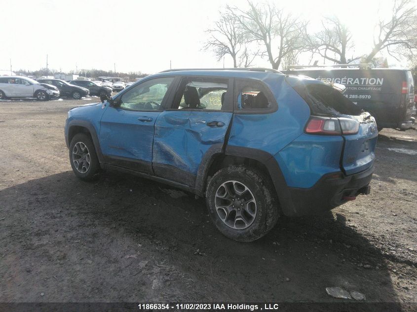 2020 Jeep Cherokee Trailhawk VIN: 1C4PJMBX2LD630189 Lot: 11866354