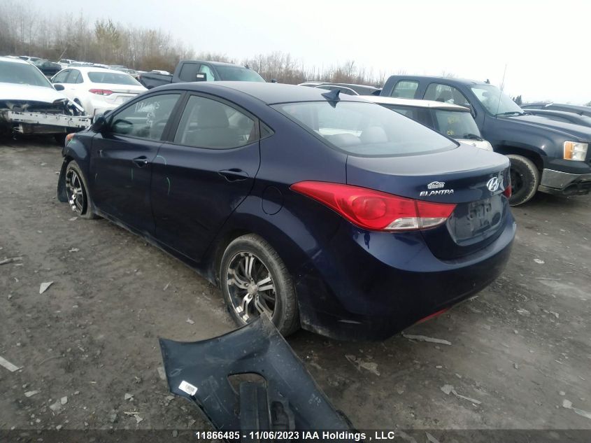 2012 Hyundai Elantra Gls/Limited VIN: 5NPDH4AE4CH142337 Lot: 11866485