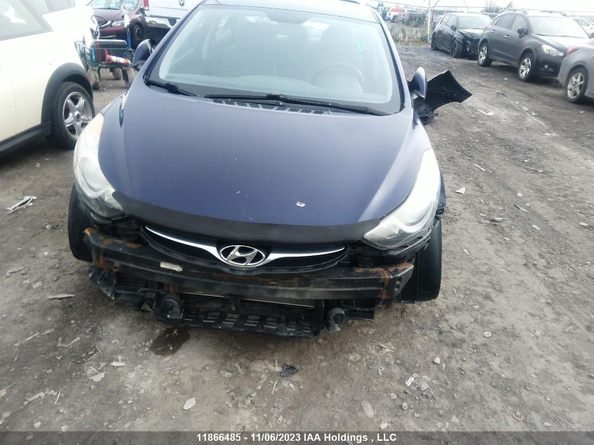 2012 Hyundai Elantra Gls/Limited VIN: 5NPDH4AE4CH142337 Lot: 11866485