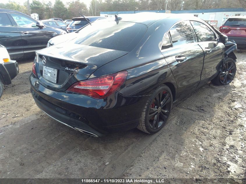 2018 Mercedes-Benz Cla 250 4Matic VIN: WDDSJ4GB2JN614160 Lot: 11866547