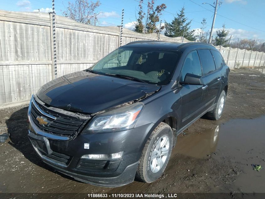 2014 Chevrolet Traverse Ls VIN: 1GNKRFEDXEJ281469 Lot: 11866633