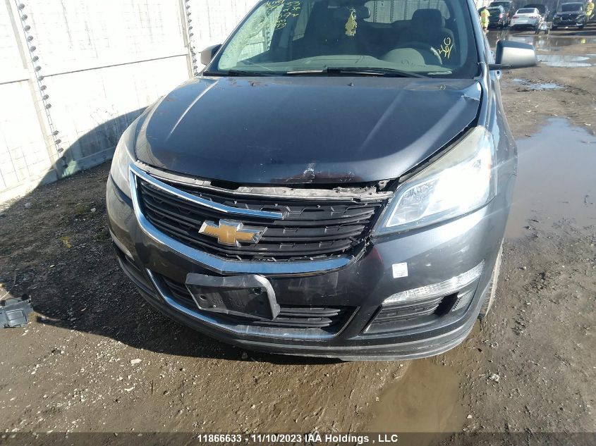 2014 Chevrolet Traverse Ls VIN: 1GNKRFEDXEJ281469 Lot: 11866633