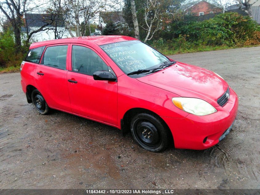 2007 Toyota Matrix Wagon VIN: 2T1KR32E17C627489 Lot: 11843442X