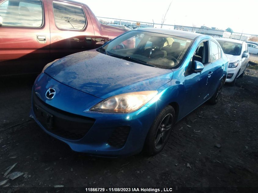 2013 Mazda Mazda3 Gx VIN: JM1BL1UF2D1737558 Lot: 11866729