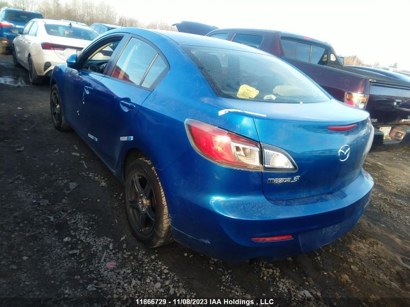 2013 Mazda Mazda3 Gx VIN: JM1BL1UF2D1737558 Lot: 11866729