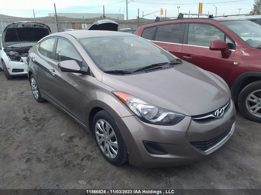 2013 Hyundai Elantra Gl VIN: 5NPDH4AE6DH351726 Lot: 11866824