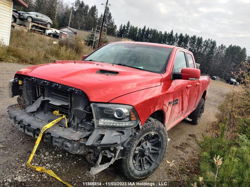 2017 Ram 1500 Night VIN: 1C6RR7HT1HS777668 Lot: 11866854