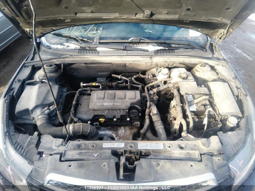 2013 Chevrolet Cruze Lt Turbo VIN: 1G1PC5SB2D7278048 Lot: 11866927