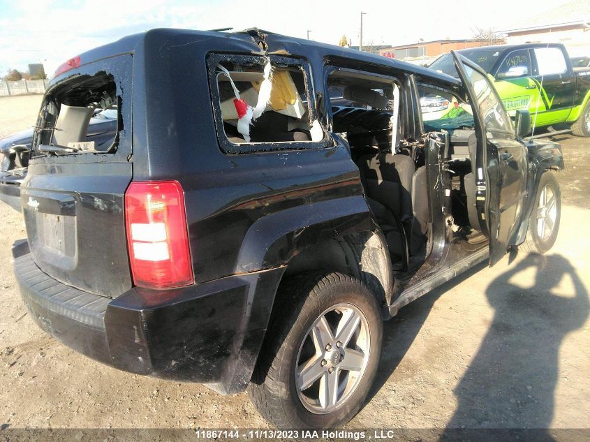 2010 Jeep Patriot Sport VIN: 1J4NF2GB0AD522932 Lot: 11867144