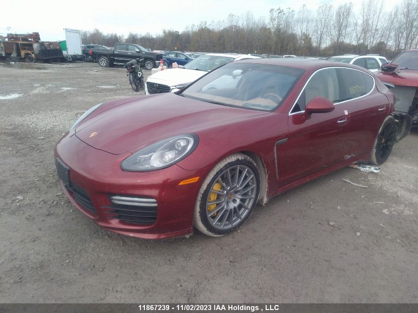 2015 Porsche Panamera Turbo VIN: WP0AC2A75FL070149 Lot: 11867239