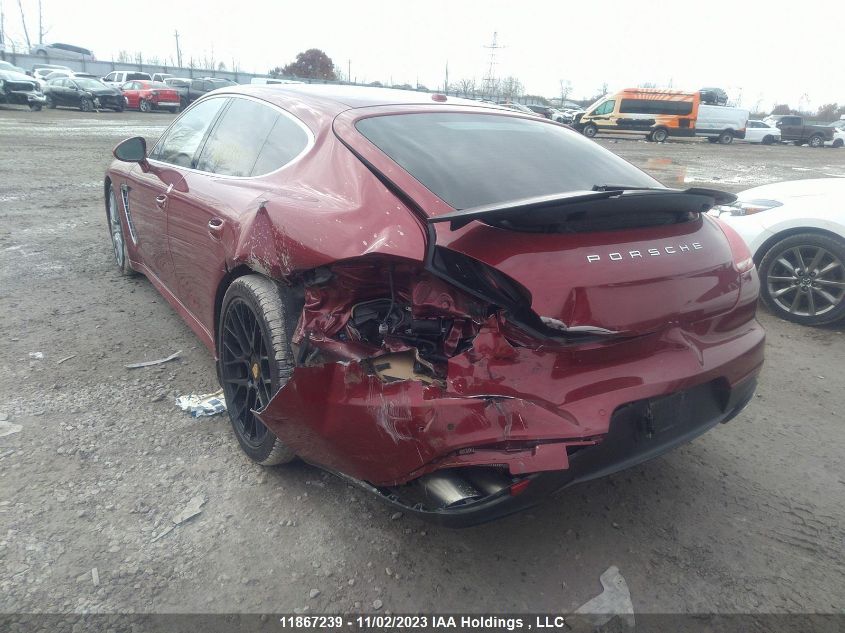 2015 Porsche Panamera Turbo VIN: WP0AC2A75FL070149 Lot: 11867239