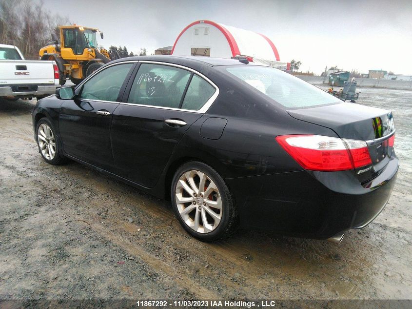 2013 Honda Accord Touring VIN: 1HGCR3F9XDA800073 Lot: 11867292