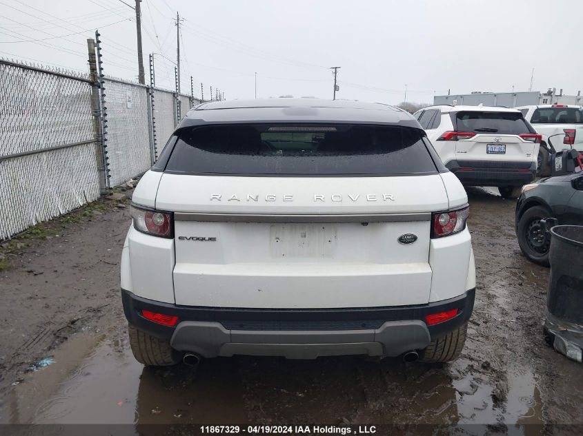 2015 Land Rover Range Rover Evoque Pure Plus VIN: SALVP1BGXFH060582 Lot: 39221767