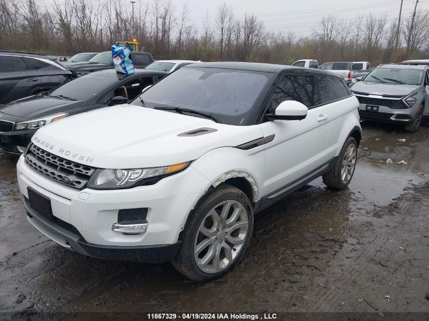 2015 Land Rover Range Rover Evoque Pure Plus VIN: SALVP1BGXFH060582 Lot: 39221767